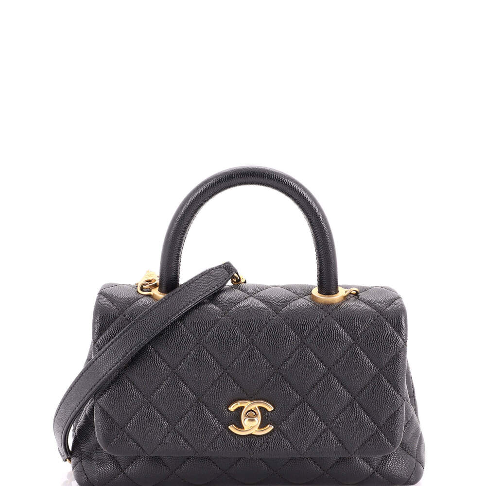 Chanel Mini Coco Top Handle Bag